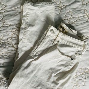Madewell white Curvy Perfect Vintage Jeans 26P